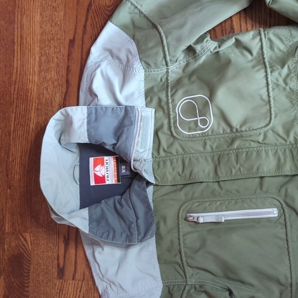Burton Jacket zip front gorpcore winter Snowboarding Ski Bio-Lite green Sz XS - Picture 3 of 13